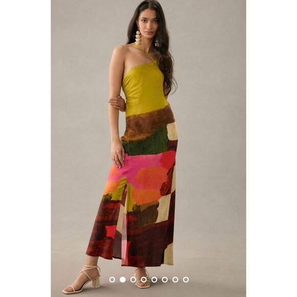 Anthropologie x Bl-nk Slip Dress Size M - Picture 1 of 10